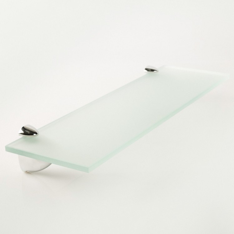Plaukts Stikla Serviss 40x12 cm, matēts Plaukts Stikla Serviss 40x12 cm, matēts