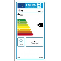 Elektriskais ūdens sildītājs (boileris) Ferroli NOVO 5 L, virs izlietnes