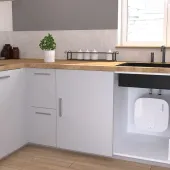 Kur paslēpt mazo virtuves boileri
