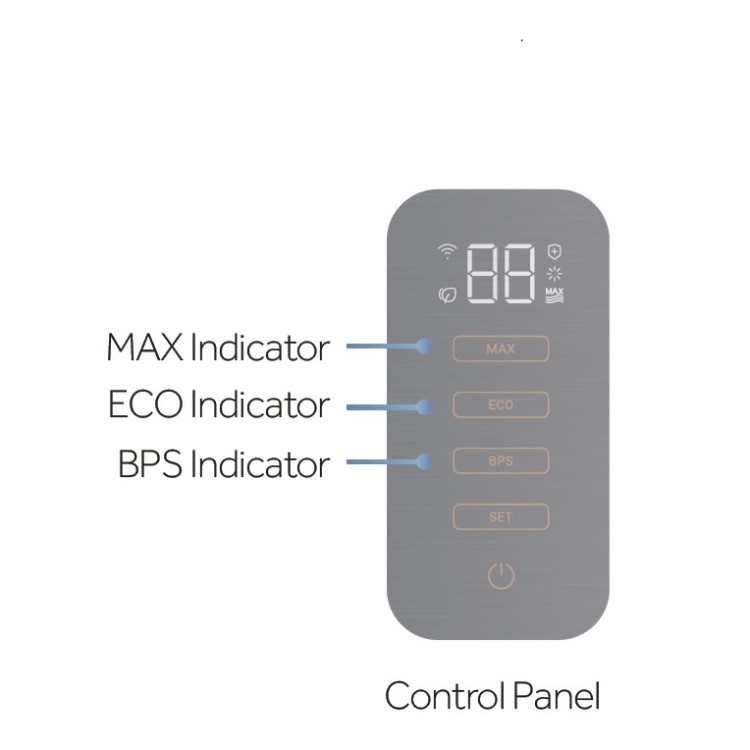 Elektriskais ūdens sildītājs (boileris) Haier TF7W 50L WiFi, universāls