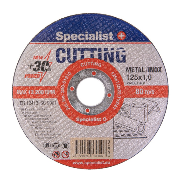 Griezripa 125x22x1.0mm Inox Specialist