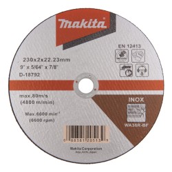 Griezripa 230x22x2.0mm Inox Makita D-18792