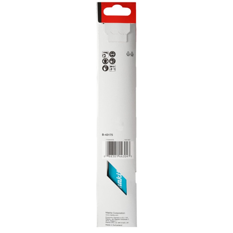 Zobenzāģa asmeņi BiM Metālam 225x1.1mm (14+18Tpi) Makita Zobenzāģa asmeņi BiM Metālam 225x1.1mm (14+18Tpi) Makita