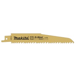 Zobenzāģa asmeņi BiM Metālam 152x1.6mm (5-8Tpi) 5gb Makita