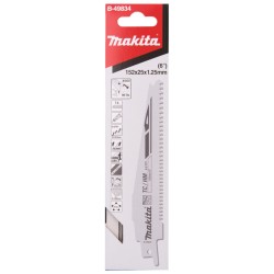Zobenzāģa asmenis Koks/metāls 152x1.25mm (6~8Tpi) Makita