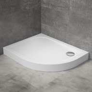 Dušas paliktnis asimetrisks Radaway DELOS E Compact 100x80cm L