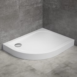 Dušas paliktnis asimetrisks Radaway DELOS E Compact 100x80cm R