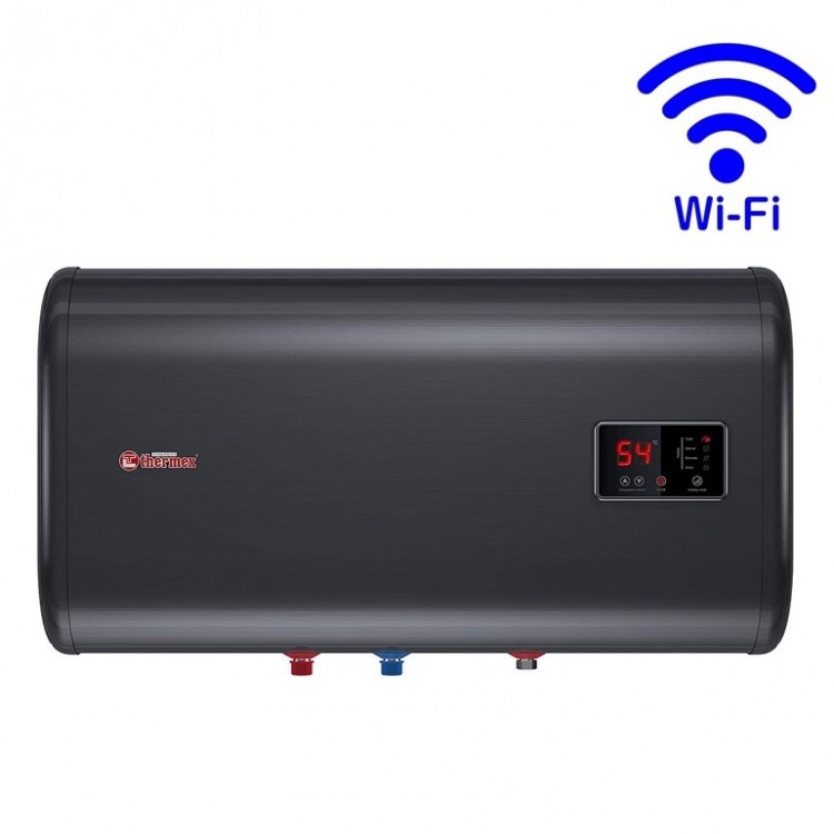 Elektriskais ūdens sildītājs (boileris) Thermex ID 80 H SHADOW WiFi, 80L.