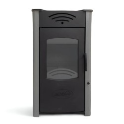 Centrālapkures krāsns Vulkan 24 kW, pelēks