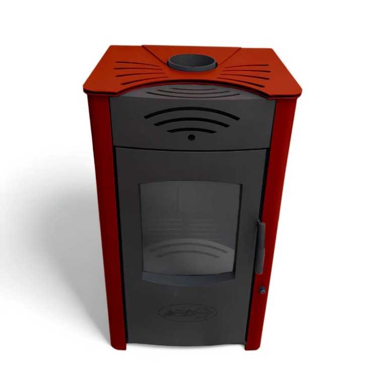 Centrālapkures krāsns Vulkan 24 kW, sarkans Centrālapkures krāsns Vulkan 24 kW, sarkans