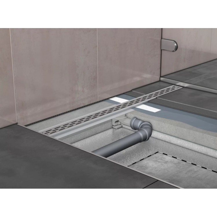 Dušas kanāls ar resti ACO ShowerDrain B 985mm, h-87mm, 9010.78.73 Dušas kanāls ar resti ACO ShowerDrain B 985mm, h-87mm, 9010.78.73