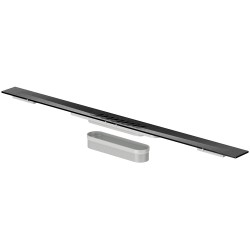 Dušas kanāla reste ACO ShowerDrain S+ Stripe 1000mm, melna 9010.51.43