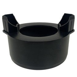 Kanāla vertikālās izplūdes savienojums DN100 ACO Hexaline