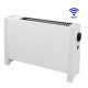 Elektriskais radiators pārnēsājamais ar termoventilatoru ADAX VILJE WiFi 2000W, balts