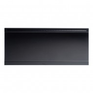Elektriskais stikla radiators ADAX IVER H 06 KWTB, WiFi, 600W, melns