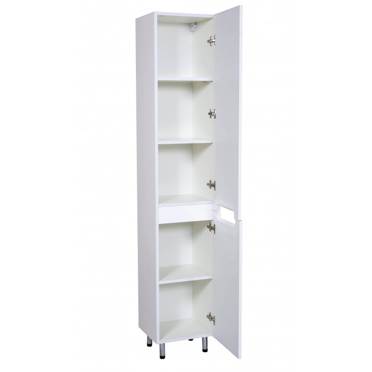 Vannas istabas augstais skapis Akvarodos KVADRO 185x35cm, 936KVPR Vannas istabas augstais skapis Akvarodos KVADRO 185x35cm, 936KVPR