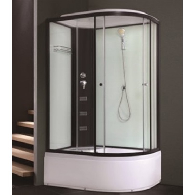 Masāžas dušas kabīne AQUALINE OW-8018 120x80cm L, L0180108L Masāžas dušas kabīne AQUALINE OW-8018 120x80cm L, L0180108L