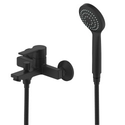 Vannas un dušas maisītājs Aqualina SMART Black, melns matēts