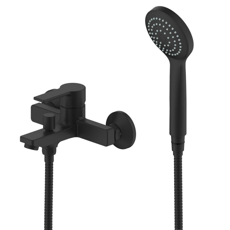 Vannas un dušas maisītājs Aqualina SMART Black, melns matēts