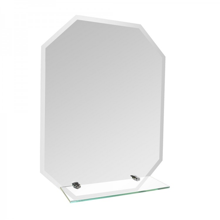 Spogulis ar plauktu Aqualine BURGOS 45x60cm