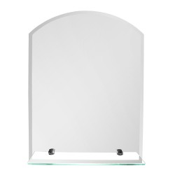Spogulis ar plauktu Aqualine OURENSE 45x60cm