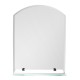 Spogulis ar plauktu Aqualine OURENSE 45x60cm