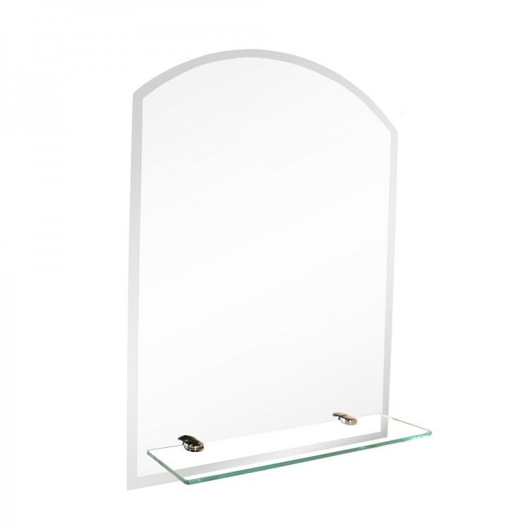 Spogulis ar plauktu Aqualine OURENSE 45x60cm