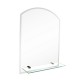 Spogulis ar plauktu Aqualine OURENSE 45x60cm
