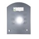 Spogulis ar plauktu Aqualine OURENSE 45x60cm