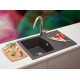 Virtuves izlietne Aqualine Quadro Plus 770x500 mm, 36S3000 Virtuves izlietne Aqualine Quadro Plus 770x500 mm, 36S3000