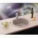 Virtuves izlietne Aqualine Venera 510x510 mm, 36S1001
