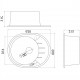 Virtuves izlietne Aqualine Venera M 620x500 mm, 36S1201