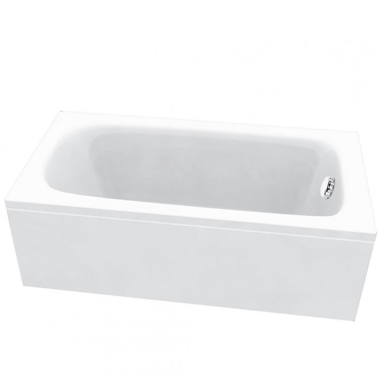 Taisnstūra vanna Aqualine SALSA 130x70 mm