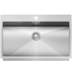 Virtuves izlietne HELIKA LUNA 79x50.5cm, LUN100M