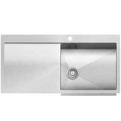 Virtuves izlietne HELIKA LUNA 100x51cm, LUN101M-R