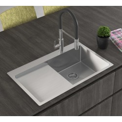 Virtuves izlietne HELIKA LUNA 78x50cm, LUN101N-R