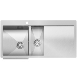 Virtuves izlietne HELIKA LUNA 100x50cm, LUN151M-L