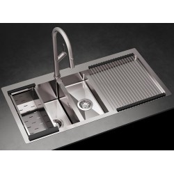 Virtuves izlietne HELIKA LUNA 100x50cm, LUN151M-L