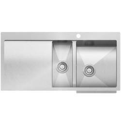 Virtuves izlietne HELIKA LUNA 100x50cm, LUN151M-R