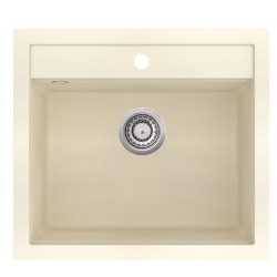 Virtuves izlietne HELIKA QUADRO 565x510 mm SQQ100W-113 Virtuves izlietne HELIKA QUADRO 565x510 mm SQQ100W-113