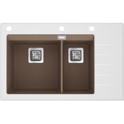 Virtuves izlietne HELIKA Delicia Plus 860x540 mm GQD150-114W