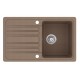 Virtuves izlietne HELIKA NOTUS 765x460 mm, SQ101AW-114 Virtuves izlietne HELIKA NOTUS 765x460 mm, SQ101AW-114