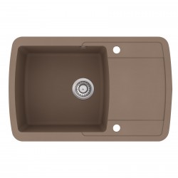 Virtuves izlietne HELIKA LIRA 780x500 mm, SQL101AW-114 Virtuves izlietne HELIKA LIRA 780x500 mm, SQL101AW-114