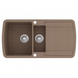 Virtuves izlietne HELIKA LIRA 960x500 mm, SQL151AW-114