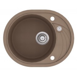 Virtuves izlietne HELIKA CLARUS 580x470 mm, SR102AW-114 Virtuves izlietne HELIKA CLARUS 580x470 mm, SR102AW-114