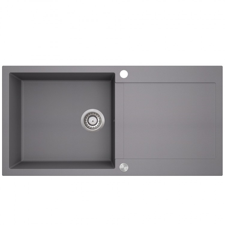 Virtuves izlietne HELIKA TESA PLUS 1000x500 mm, SQT103AW-202