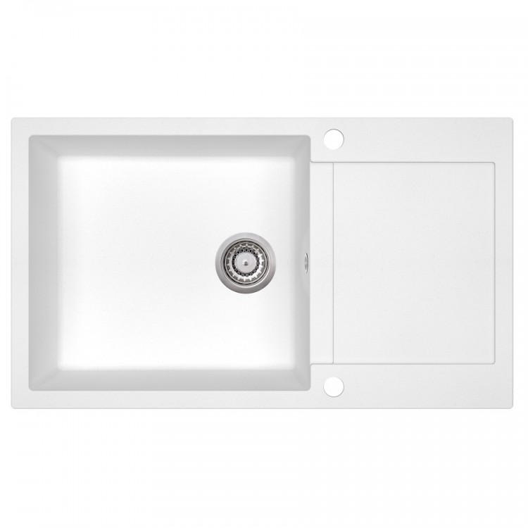 Virtuves izlietne HELIKA TESA PLUS 860x500 mm, SQT104AW-710