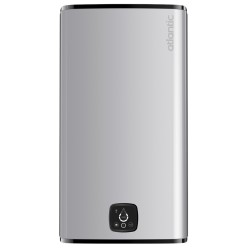 Elektriskais ūdens sildītājs (boileris) Atlantic Cube Steatite Silver ar WiFi 100L vertikāls, (861340)