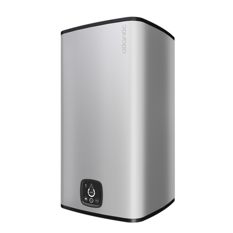 Elektriskais ūdens sildītājs (boileris) Atlantic Cube Steatite Silver ar WiFi 100L vertikāls, (861340) Elektriskais ūdens sildītājs (boileris) Atlantic Cube Steatite Silver ar WiFi 100L vertikāls, (861340)