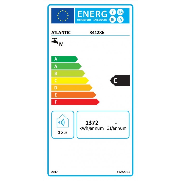 Elektriskais ūdens sildītājs (boileris) Atlantic Steatite Cube V-50L vertikāls, 841286 Elektriskais ūdens sildītājs (boileris) Atlantic Steatite Cube V-50L vertikāls, 841286